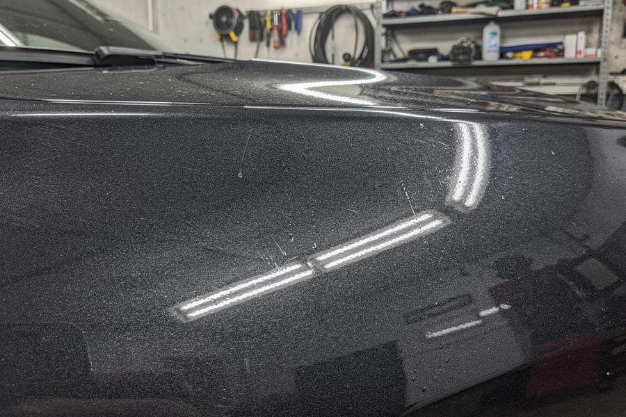 After paint protection result